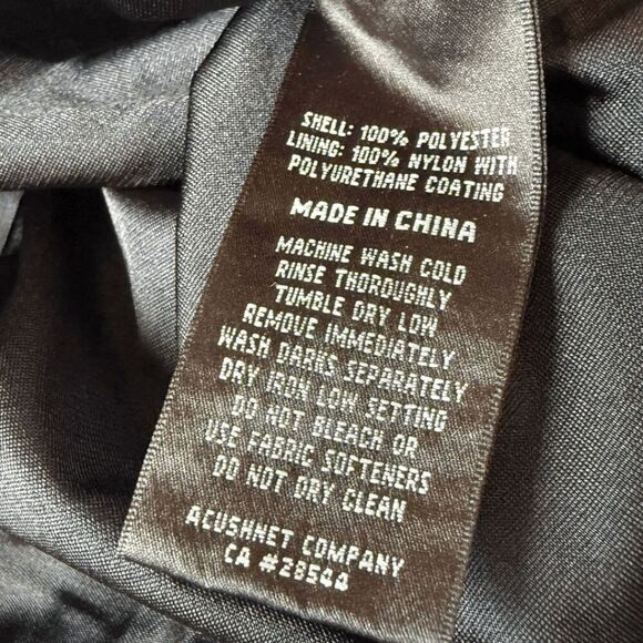 DryJoys By FootJoy Men's Half Zip Short Sleeve Pullover Golf Jacket Beige Large - Picture 4 of 8